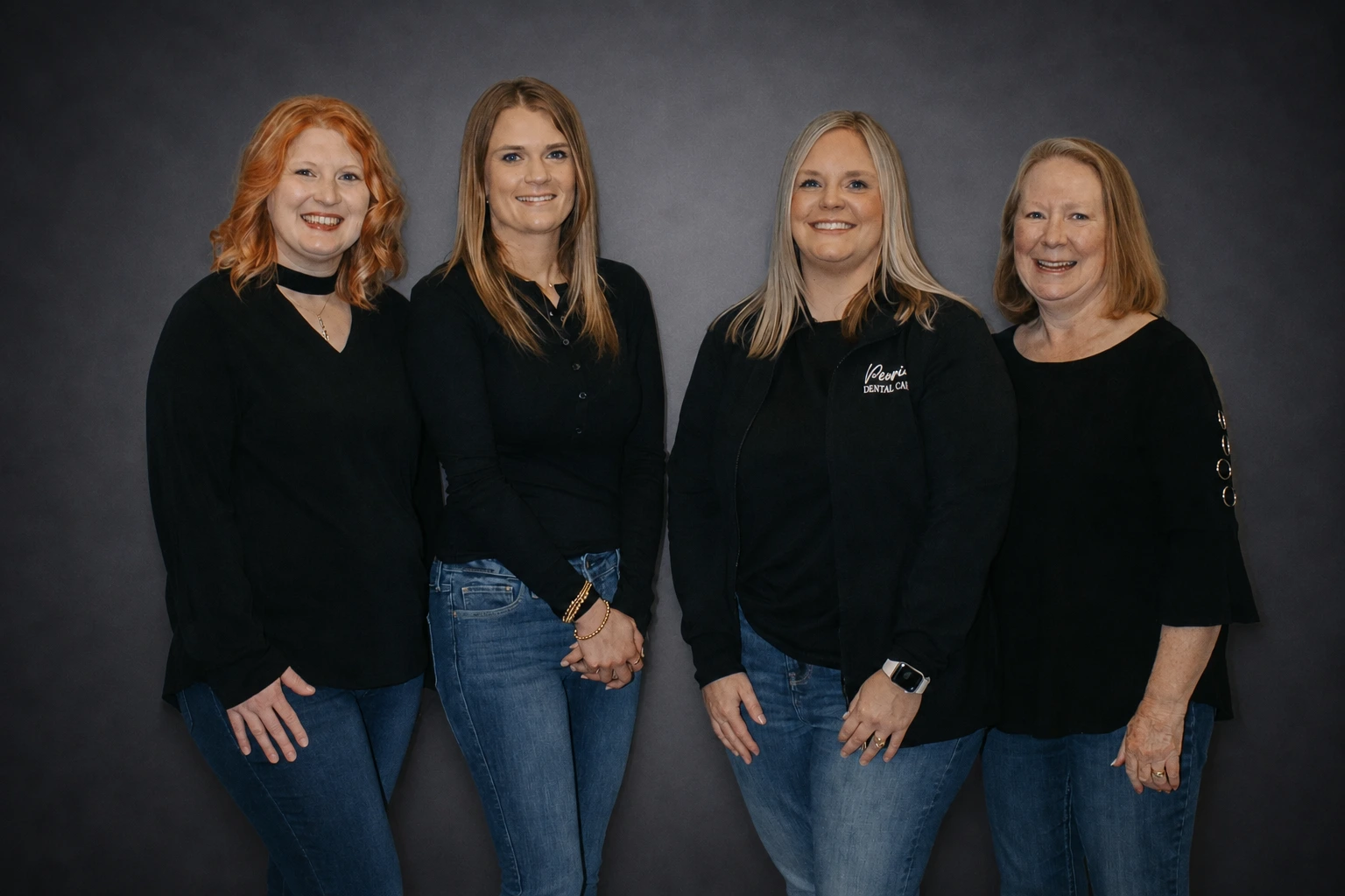 Peoria Dental Care front desk team in Peoria, IL